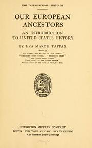 Cover of Our European ancestors