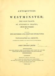 Antiquities of Westminster