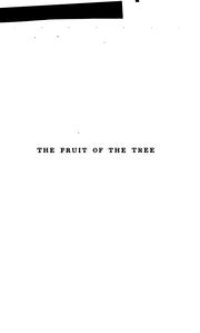 Cover of: The fruit of the tree by Edith Wharton