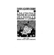 Cover of: Down-adown-derry: a book of fairy poems