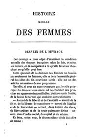 Cover of: Histoire morale des femmes