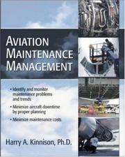 Cover of: Aviation Maintenance Management by Harry A Kinnison, Harry Kinnison
