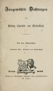 Cover of: Ausgewählte Dichtungen