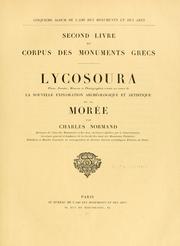 Corpus des monuments grecs by Charles Nicolas Normand