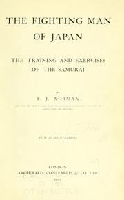 Cover of: The fighting man of Japan by Francis James Norman