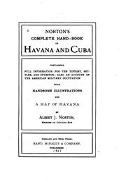 Cover of: Norton's complete hand-book of Havana and Cuba by Albert James Norton