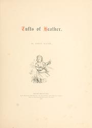 Cover of: Tufts of heather. by Edwin Waugh