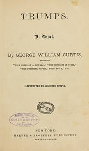 Cover of: Trumps by George William Curtis