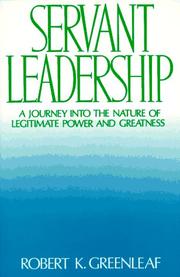 Cover of: Servant Leadership  by Robert K. Greenleaf