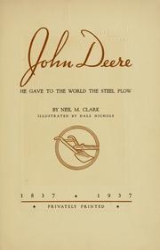 Cover of: John Deere by Neil M. Clark