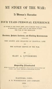 Cover of: My story of the war by Mary Ashton Rice Livermore