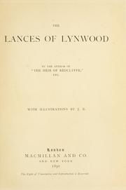 Cover of: The lances of Lynwood. by Charlotte Mary Yonge