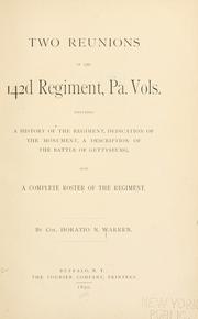 Two reunions of the 142d Regiment, Pa. Vols by Horatio N. Warren