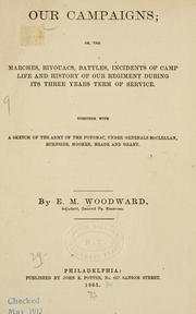 Cover of: Our Campaigns by E. M. Woodward, E. M. Woodward