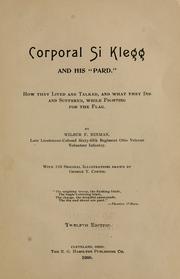 Cover of: Corporal Si Klegg and his "pard".