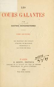 Cover of: Les cours galantes