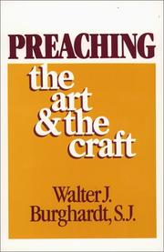 Cover of: Preaching by Walter J. Burghardt