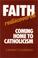 Cover of: Faith Rediscovered