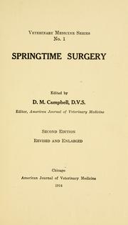 Springtime surgery by Delwin Morton Campbell