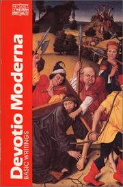 Cover of: Devotio moderna by translated and introduced by John Van Engen ; preface by Heiko A. Oberman.