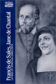 Cover of: Francis de Sales, Jane de Chantal by Francis de Sales, Joseph F. Power, Wendy M. Wright, Francis de Sales