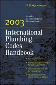 Cover of: 2003 International Plumbing Codes Handbook