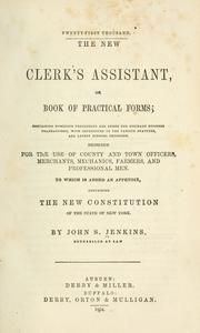Cover of: New clerk's assistant: or, Book of practical forms.