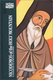 Cover of: Nicodemos of the Holy Mountain by Peter A. Chamberas, George S. Bebis, Stanley S. Harakas