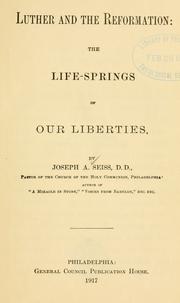 Cover of: Luther and the reformation: the life-springs of our liberties