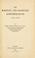 Cover of: The McKinley and Roosevelt administrations, 1897-1909