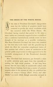 Cover of: The bride of the White House by Francis Howard Williams