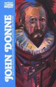 Cover of: John Donne by John Booty, P.G. Stanwood