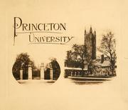 Cover of: Princeton University: photo-gravures.