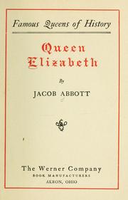 Cover of: Queen Elizabeth