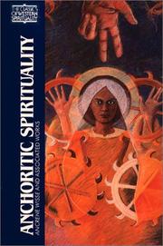 Cover of: Anchoritic Spirituality | Nicholas Watson