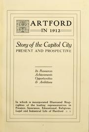 Cover of: Hartford in 1912 by 