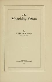 Cover of: The marching years