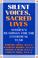 Cover of: Silent voices, sacred lives