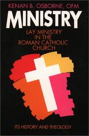 Cover of: Ministry by Kenan B. Osborne