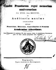 Cover of: De terminationum tertiae declationis vicissitudine dissertatio quarta by Christian A. Lobeck