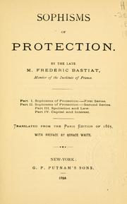 Cover of: Sophisms of protection