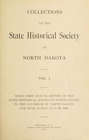 Cover of: Collections of the State Historical Society of North Dakota.