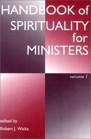 Cover of: Handbook of Spirituality for Ministers, Volume 1