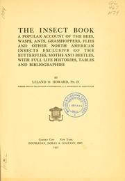 Cover of: The insect book by L. O. Howard
