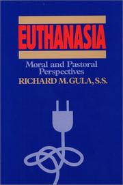 Cover of: Euthanasia: moral and pastoral perspectives