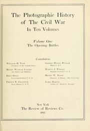 Cover of: The photographic history of the Civil War by Francis Trevelyan Miller