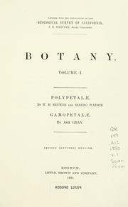 Cover of: Botany. by William Henry Brewer