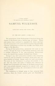 Cover of: Samuel Wilkeson.: Paper read before the society, 1871.