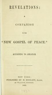 Cover of: Revelations: a companion to the "New gospel of peace."