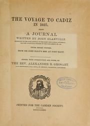 The voyage to Cadiz in 1625 by Glanville, John Sir